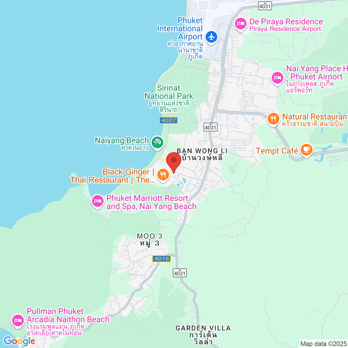 Map for 8.086533077,98.29988943