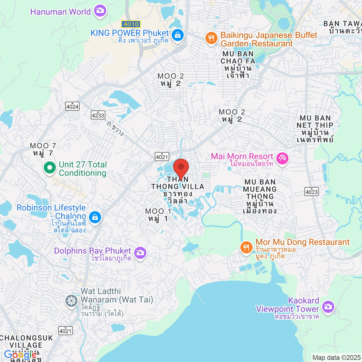 Map for 7.853701824,98.36264475