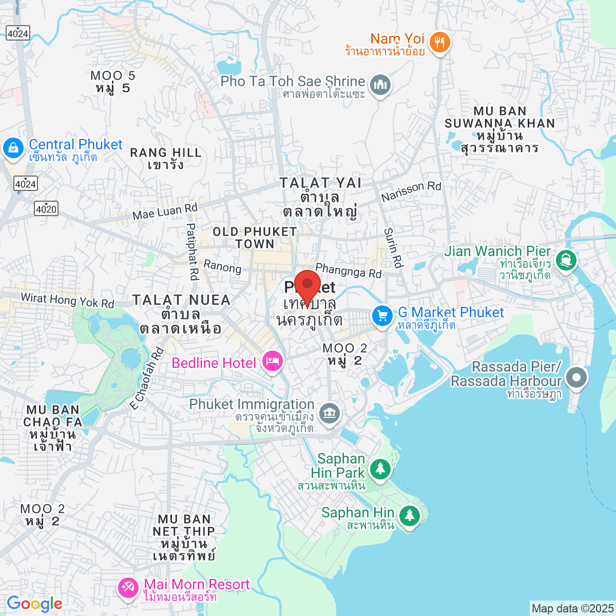 Map for 7.880036327,98.39206915