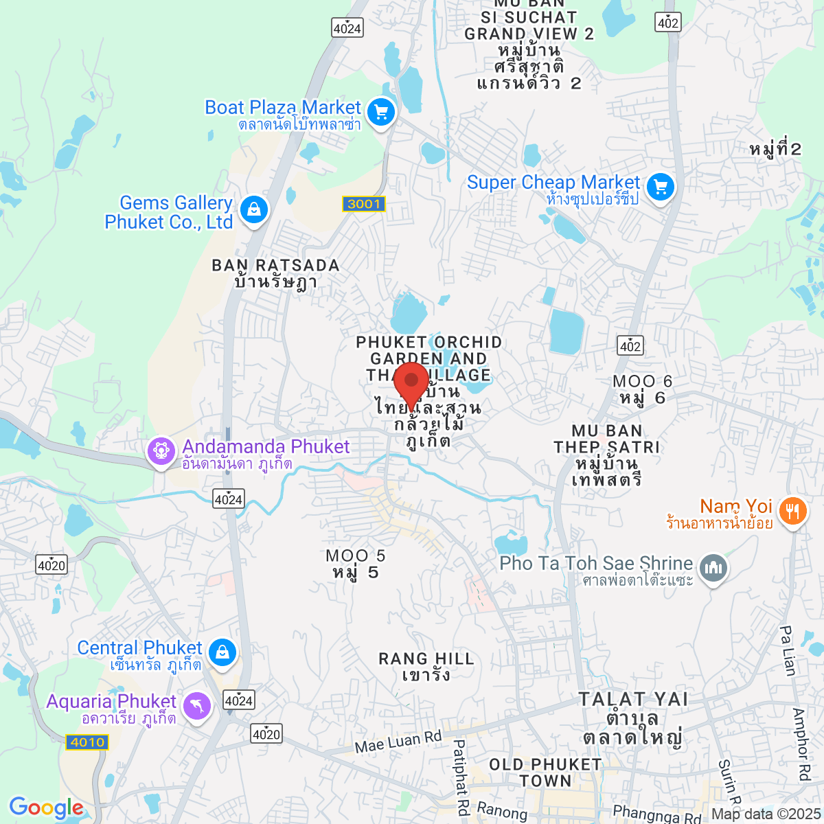 Map for 7.908162375,98.37927298294582