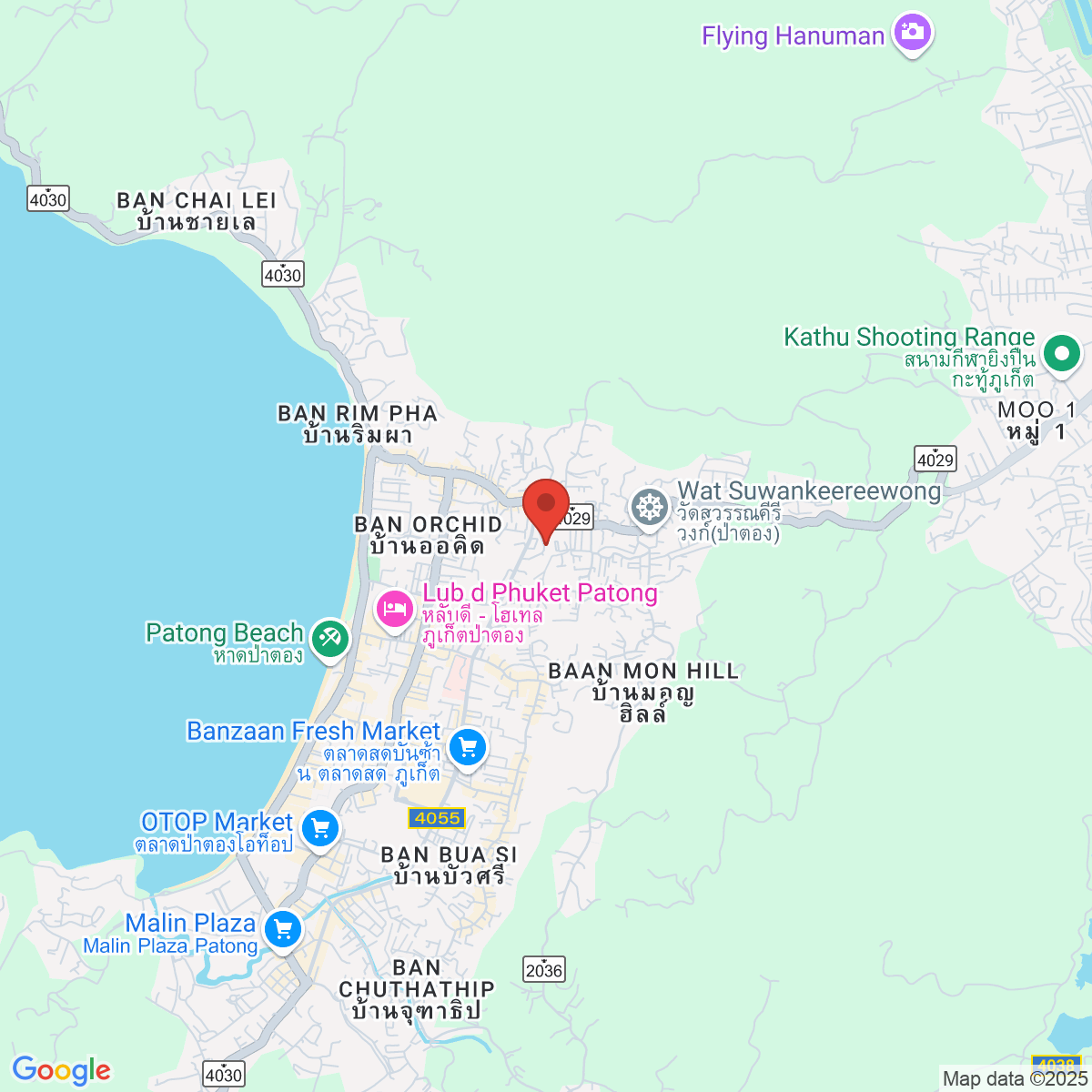 Map for 7.901802197,98.30559211