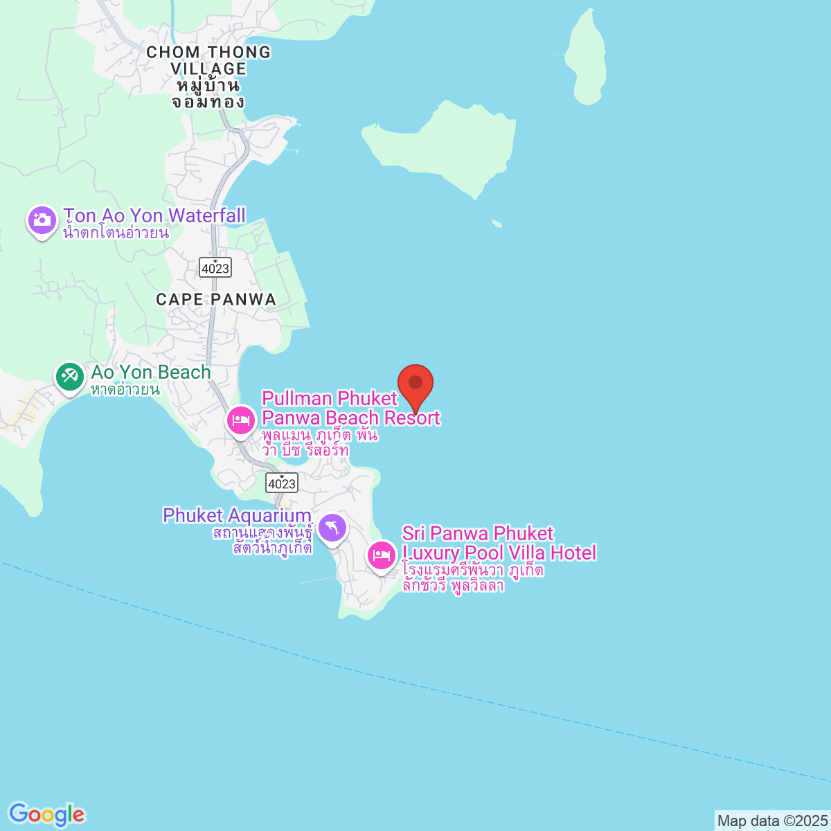 Map for 7.811668634,98.41303026