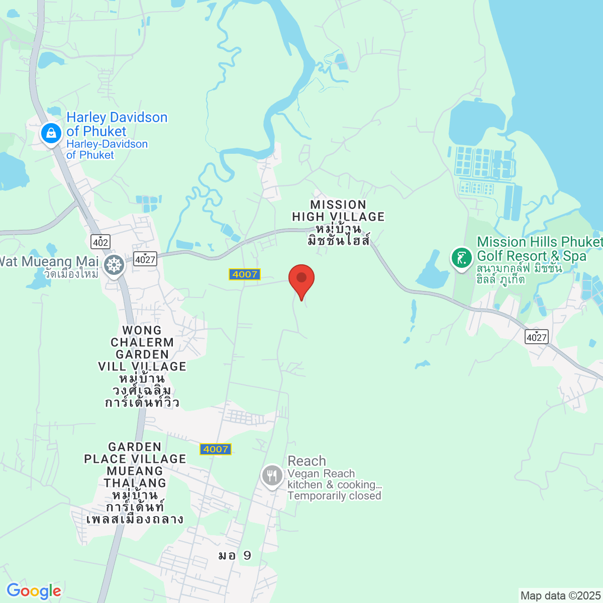 Map for 8.084791645,98.35750258