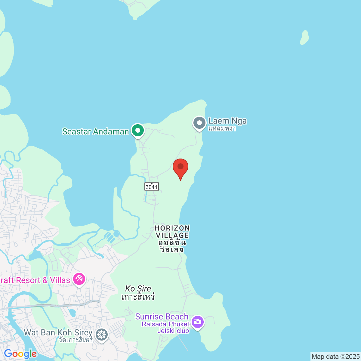 Map for 7.903658386,98.43817786