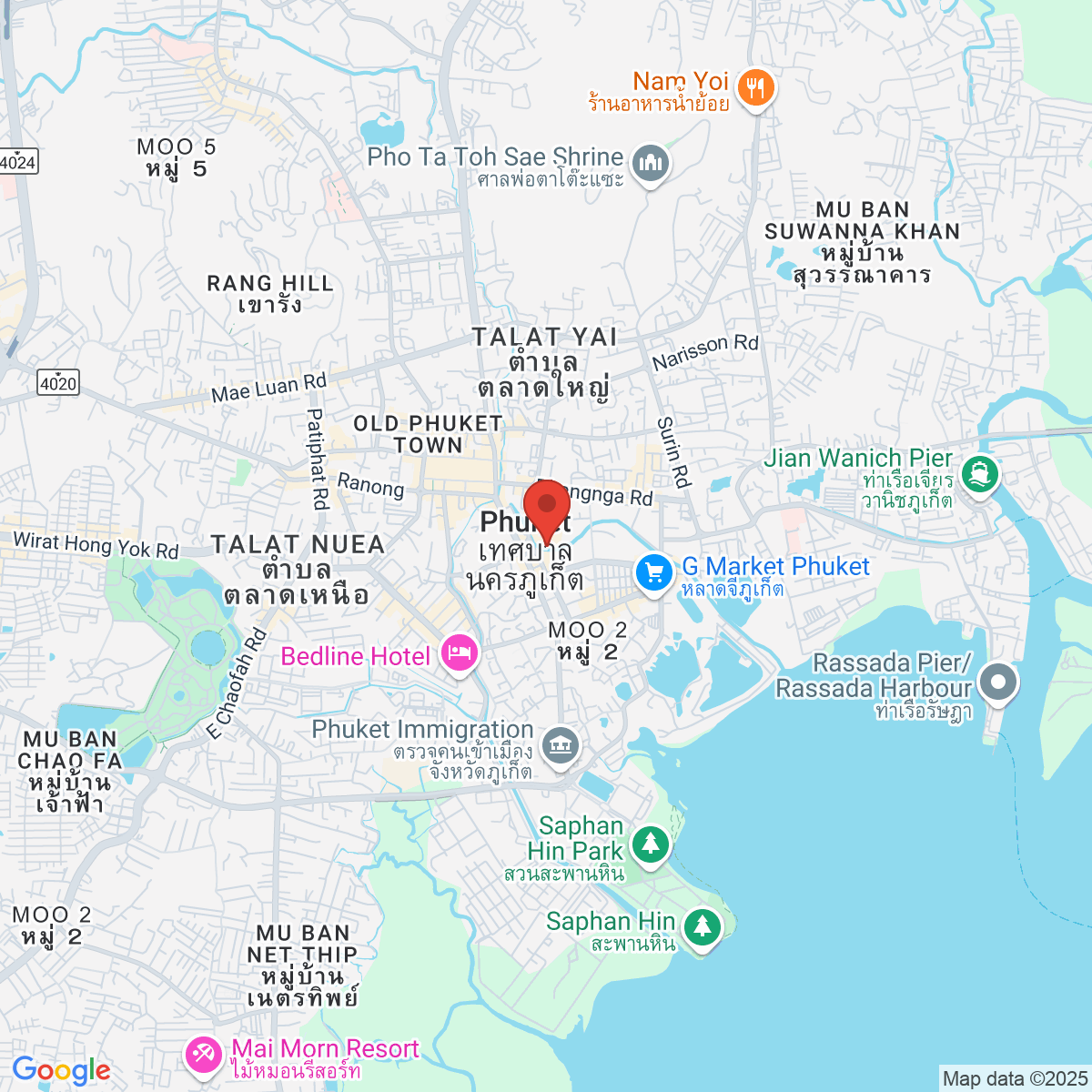 Map for 7.880606184,98.39324759