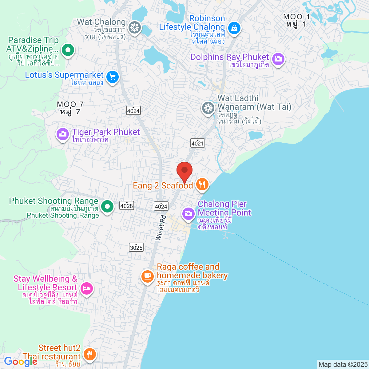 Map for 7.826226565,98.3437809