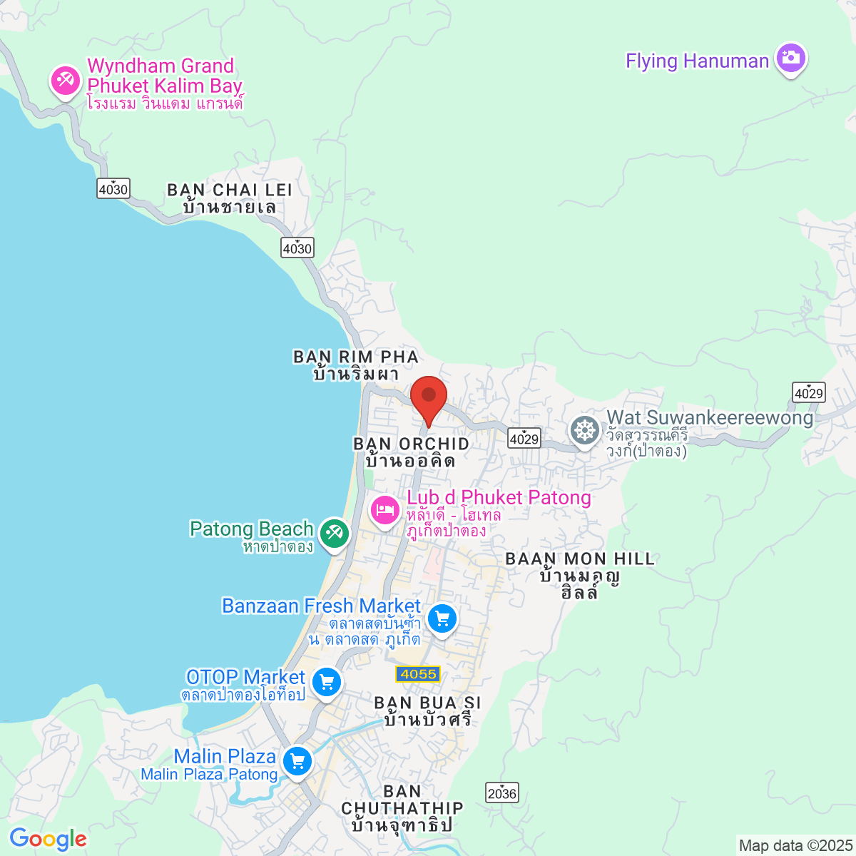 Map for 7.903736544,98.3010685