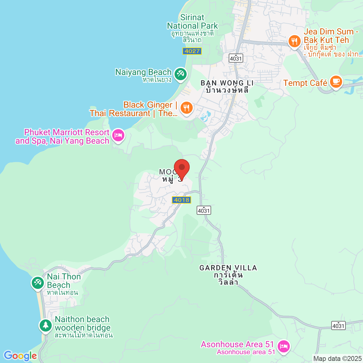 Map for 8.076064128,98.29762471
