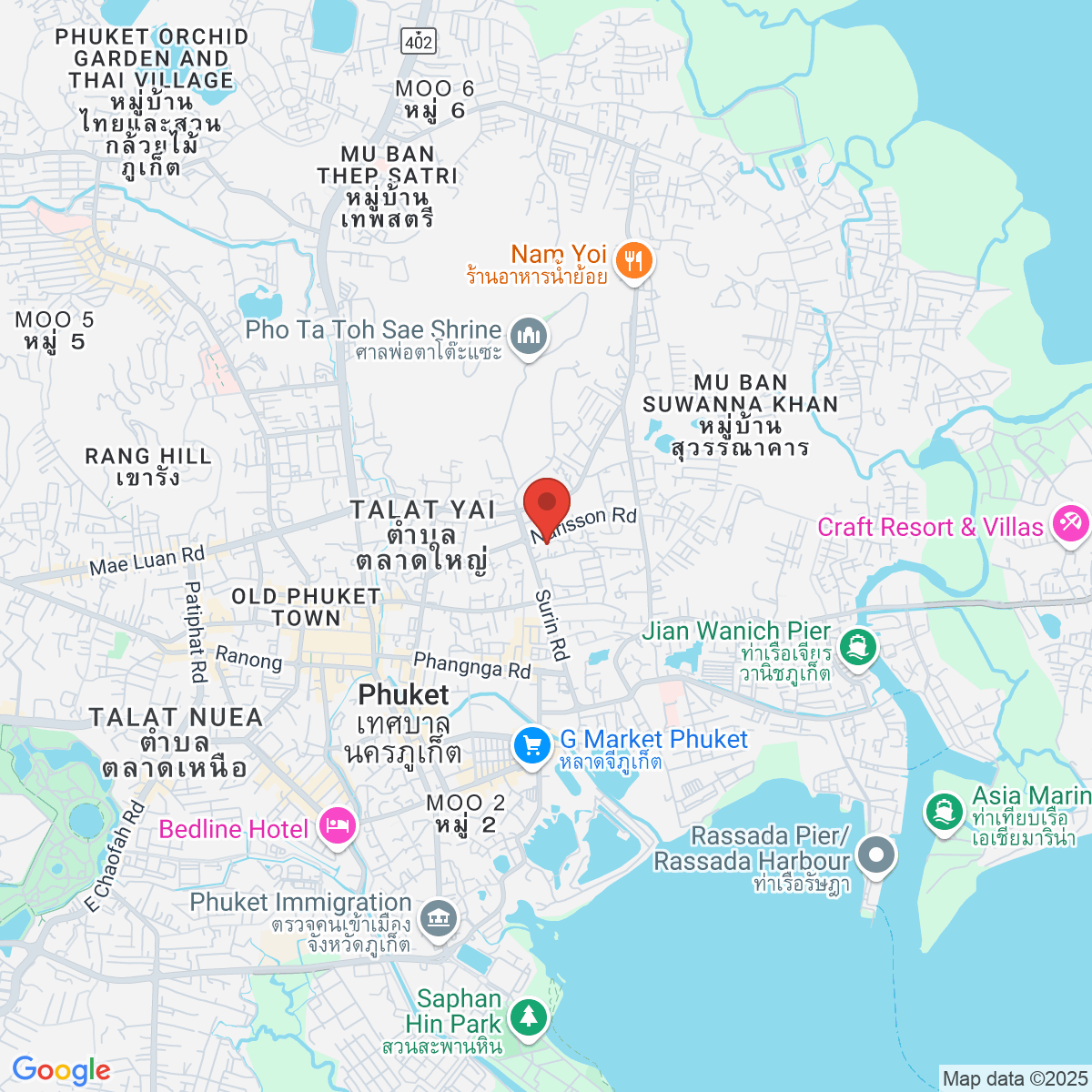 Map for 7.88875848,98.39898778