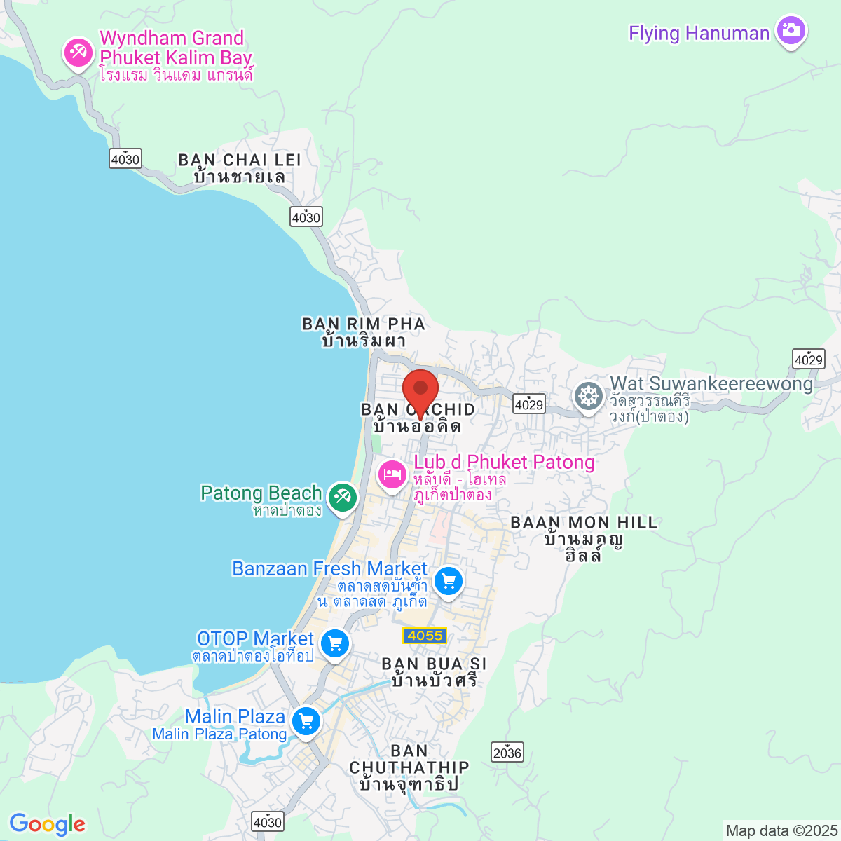 Map for 7.90212517,98.3001541