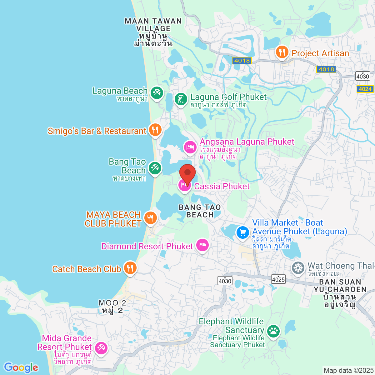 Map for 8.001217517,98.29707895