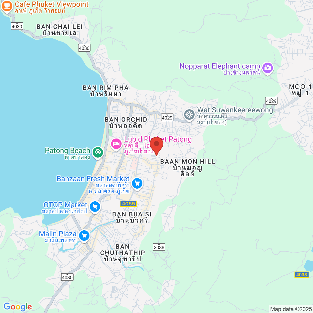 Map for 7.896818687,98.30504779